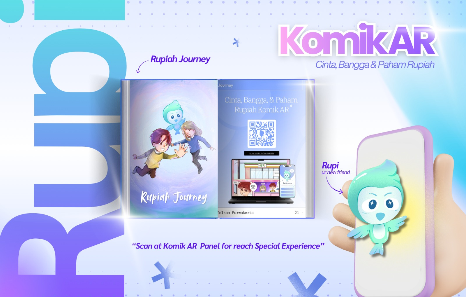 Rupiah Journey — Komik AR Cinta, Bangga & Paham Rupiah